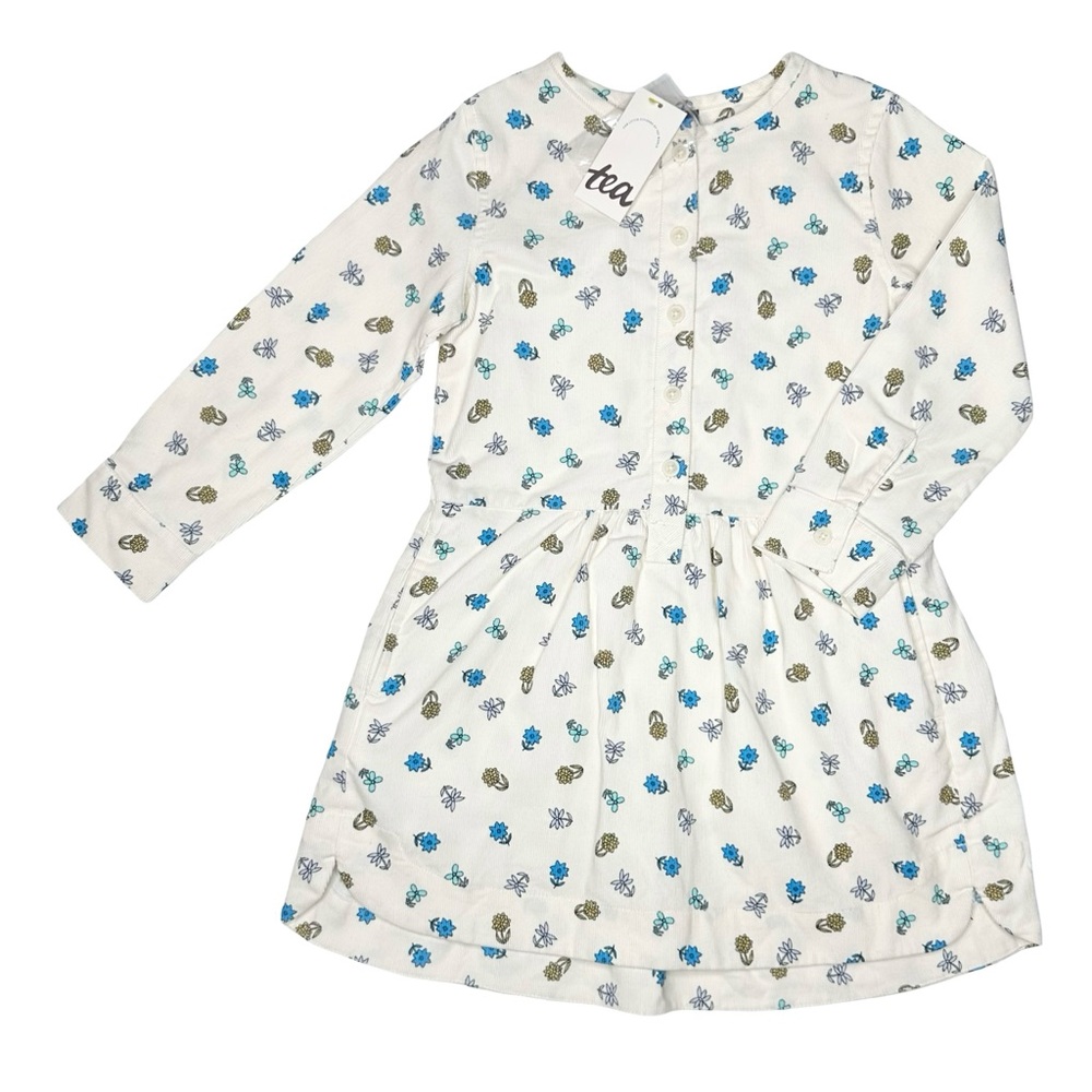 Tea Collection Floral‎ Corduroy Dress